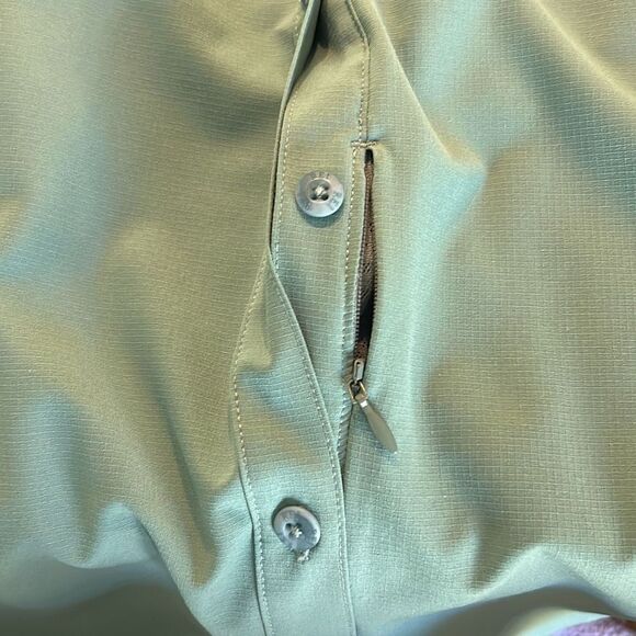 REI SAGE Blue Hiking Shirt Large - Picture 5 of 12